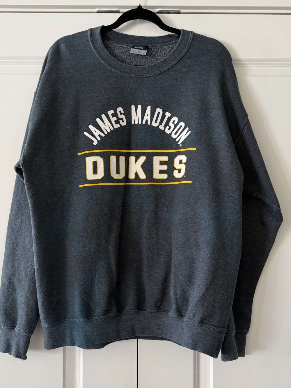 MV Sport | James Madison Dukes Crewneck Sweatshirt | Large